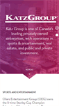 Mobile Screenshot of katzgroup.ca